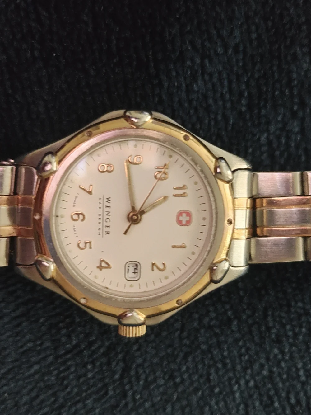 Wenger Two-Tone Women's Swiss Watch - Gold & Silver